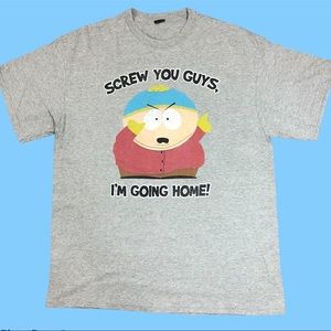 2011South Park Size XL Eric Cartman cut tag Screw you guys I’m going home shirt